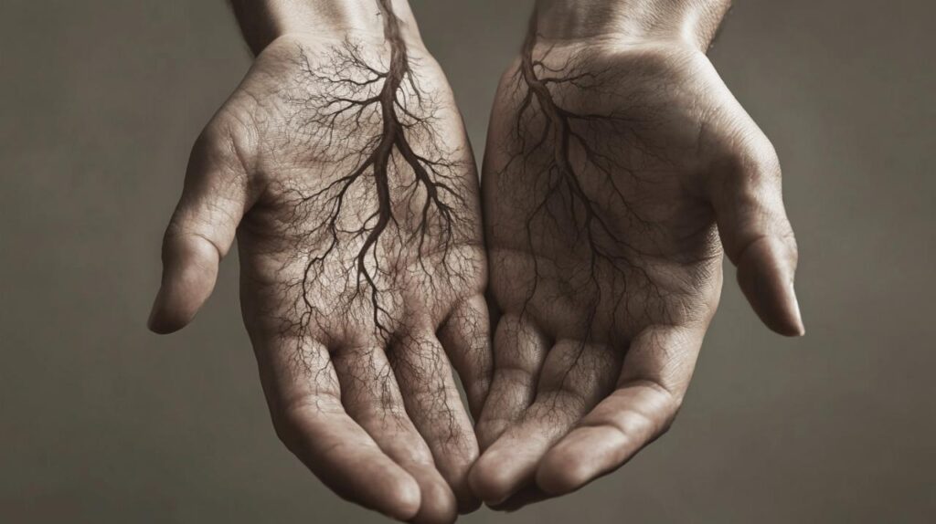 Veines apparentes sur les mains : pourquoi la genetique joue un role important ?