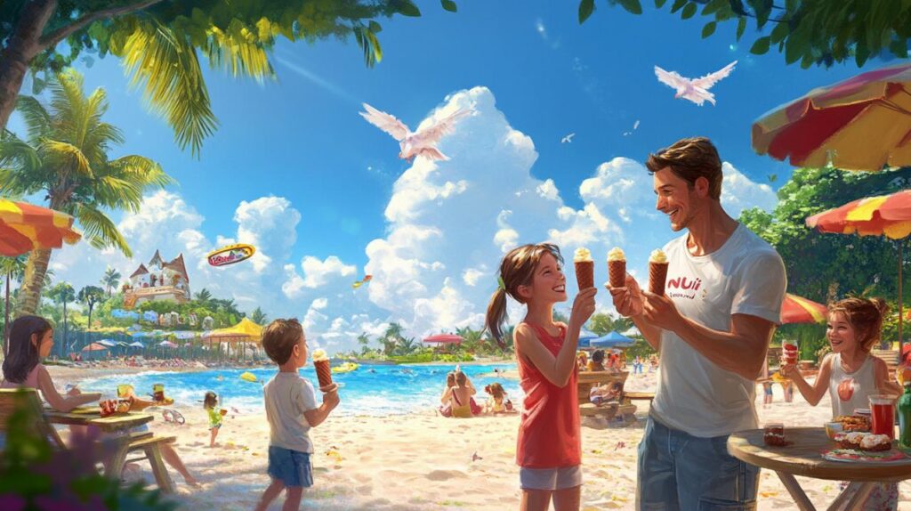 Découvrez la glace Nuii idéale pour les vacances en famille